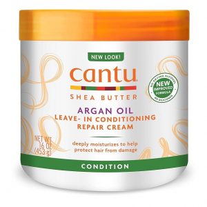 CANTU Shea Butter Argan Oil Leave In Conditioning Repair Cream (16oz)