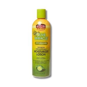 African Pride Olive Miracle Anti-Breakage Moisturizer Lotion – 12 fl oz
